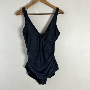 Miraclesuit Black One Piece Swimsuit